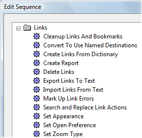 Link-Related Batch Commands