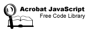 Free Acrobat JavaScript Snippets