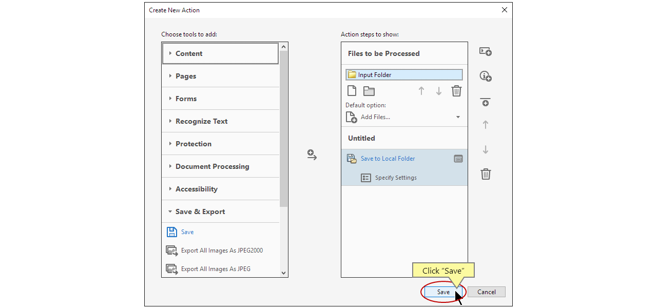 Batch Optimizing Of Pdf Files