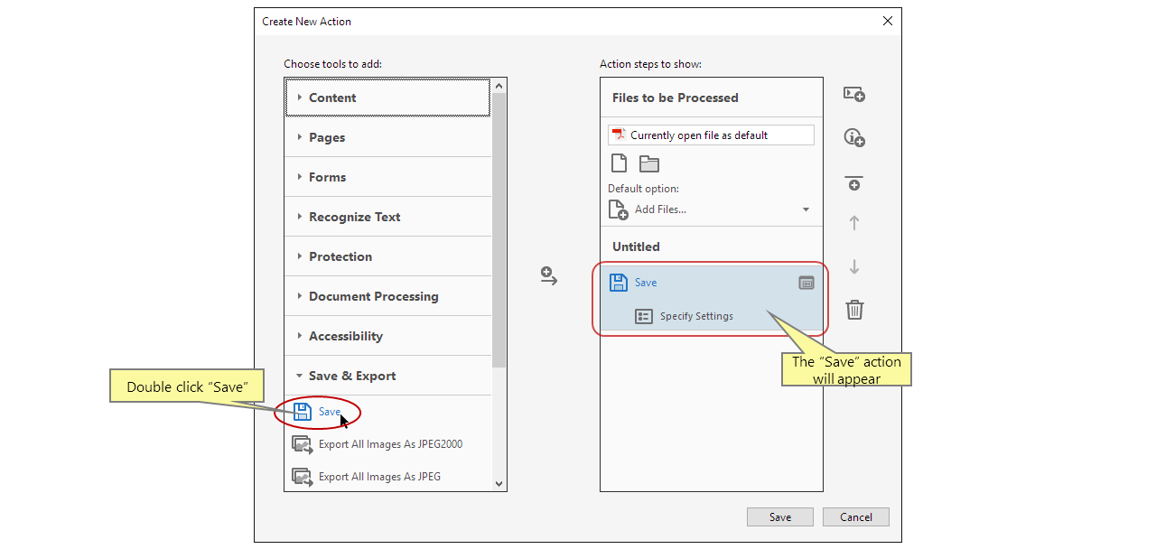 Batch-Optimizing of PDF Files