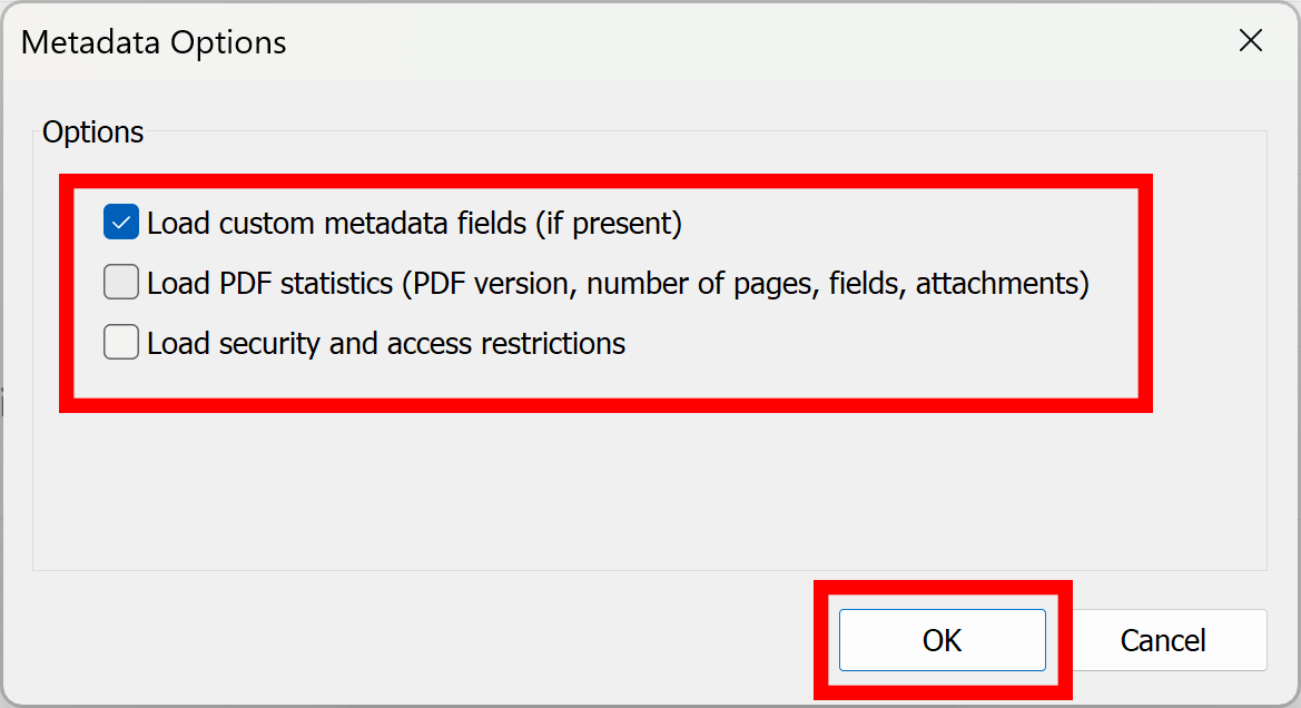 Press Add Files button and select input files