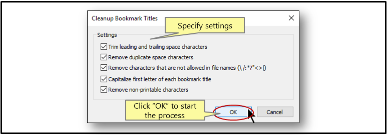 Cleanup Bookmark Titles Using The AutoBookmark™ Plug-in For The Adobe ...