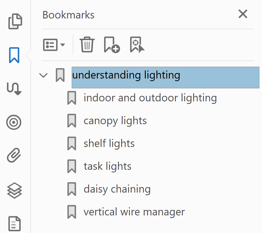 Change text case for PDF Bookmarks to Lowercase