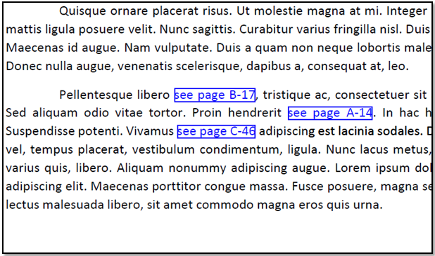 Generating PDF Links by Text Search with AutoBookmark™ plug-in