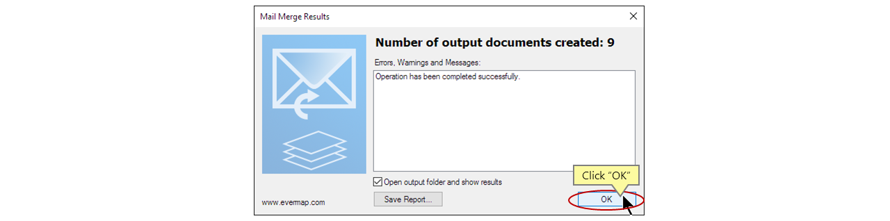 Securing Mail Merge Output PDF Files with Passwords