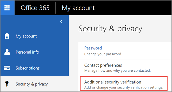 How to create App Passwords for Office365 SMTP Server