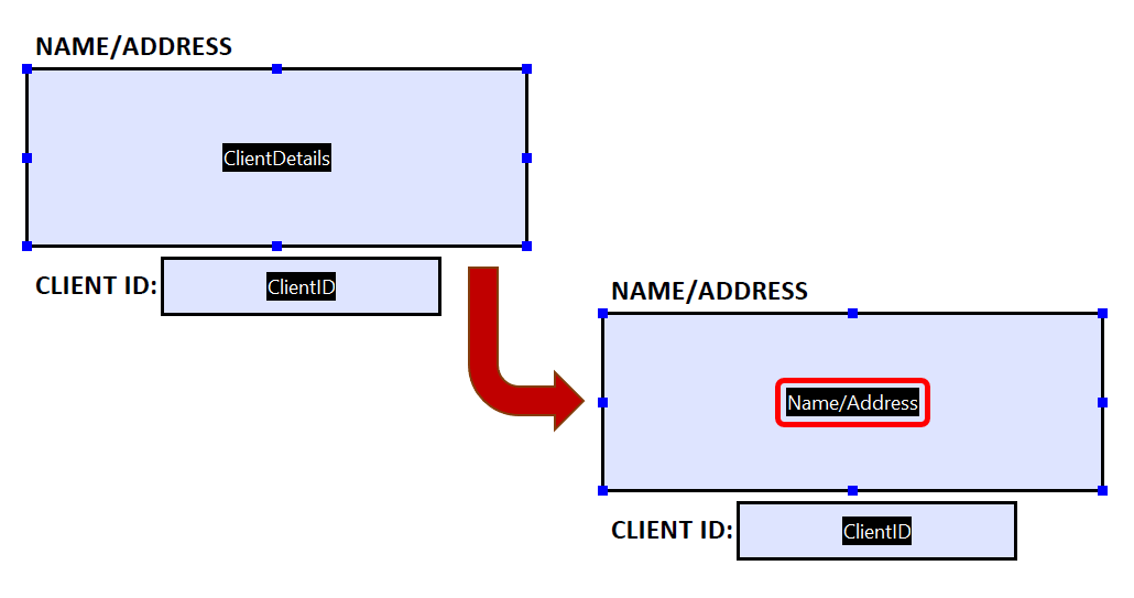 Editing Form Field Names With AutoMailMerge Form Tools