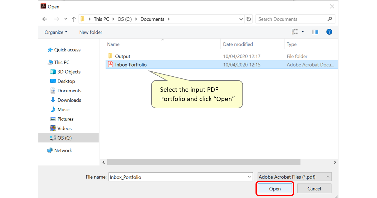Converting A PDF Portfolio Into A Single PDF Document With 