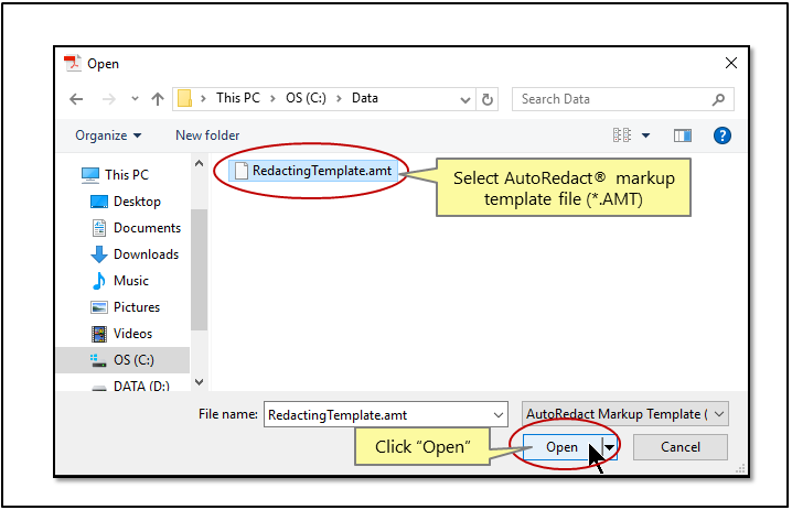 Redacting Text By Template With AutoRedact® Plug-in For Adobe® Acrobat®