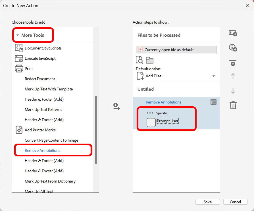 Add remove annotations