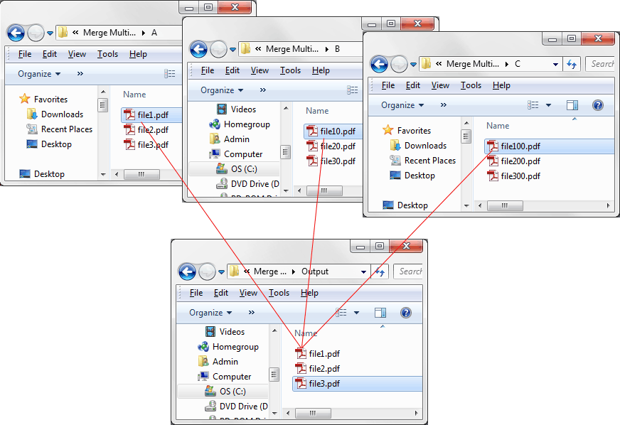 Join Merge Combine Multiple Folders Into One Software 7 0 Beyreawo