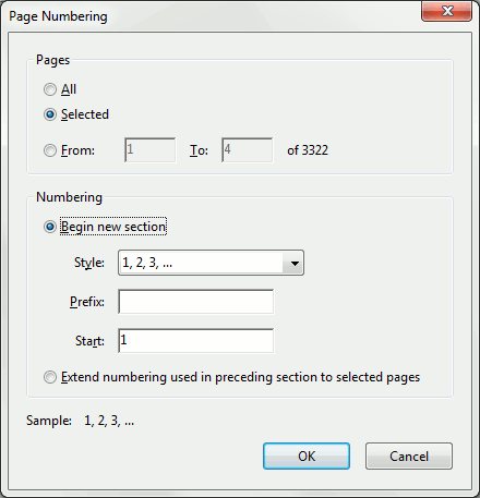 How To Number Pages In PDF Document