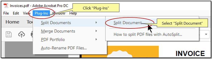 PDF Content Split - Split PDF files on Text Content, perfect for splitting  invoice and statments