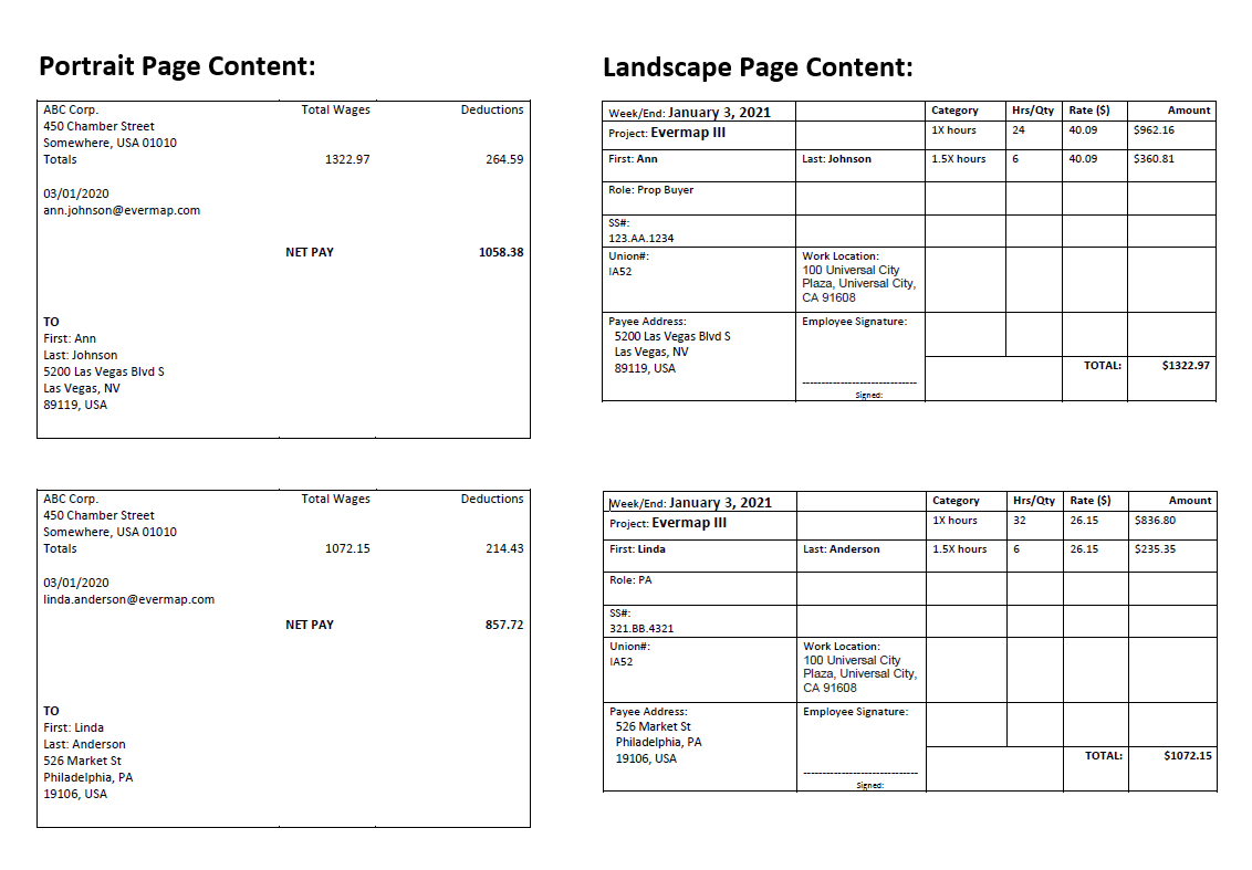 input document content