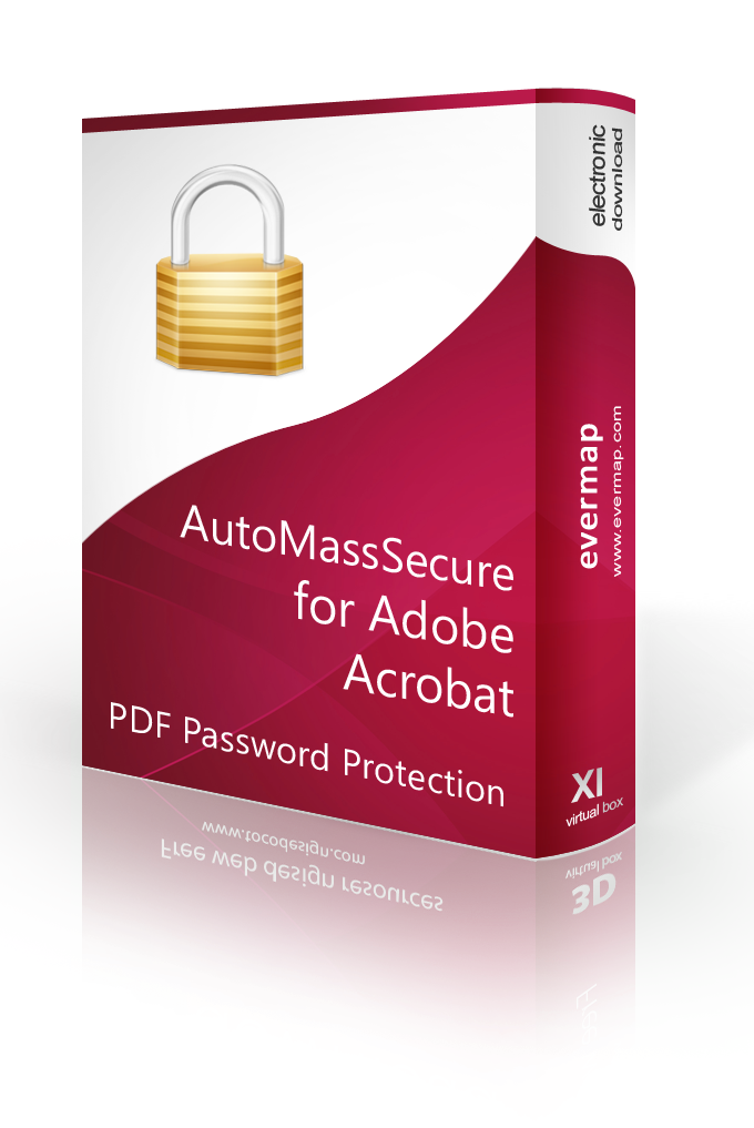 AutoMassSecure plug-in for Adobe Acrobat